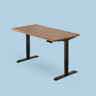 【FUNTE】二節式電動升降桌 150x80cm 四方桌板 八色可選(辦公桌 電腦桌)