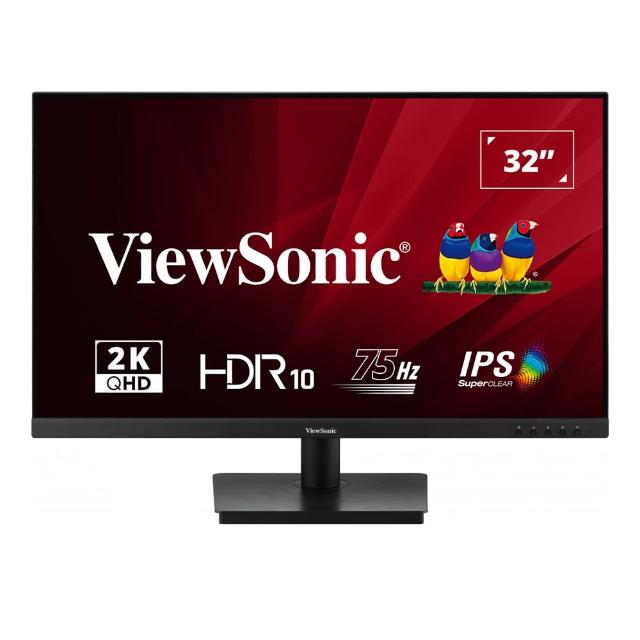 ViewSonic 優派 VA3209-2K-MHD 31.5吋 IPS 面板顯示器,搭載 2560 x 1440 2K 高解析度與 75Hz 更新率,提供清晰細膩的 16:9 寬螢幕視野。支援 HDMI 與 DisplayPort 輸入,內建喇叭,具抗藍光、護眼、零閃屏及 HDR 功能,適合 OA 辦公、看片追劇及學生入門使用。窄邊框設計、VESA 壁掛,亮度 250 cd/m²,三年保固,CP 值超高! ViewSonic優派 VA3209-2K-MHD