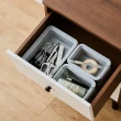 【樂嫚妮】工業風桌面收納整理盒-XL 收納盒(2入組)