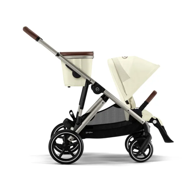 【Cybex 官方直營】Gazelle S 單人/雙寶嬰兒推車(大置物空間、手足推車)