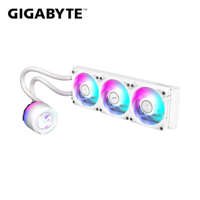 GIGABYTE 技嘉 鷹神水冷360 X II 水冷風扇(白色)