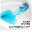 【小米有品】藍小魚一次性馬桶刷含16個替換刷頭(不沾手馬桶刷 拋棄式馬桶刷 浴室壁掛馬桶刷)