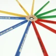 【Faber-Castell】2B 大三角鉛筆3入+筆削(兒童 禮物 文具)