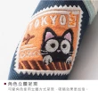 【KIRO 貓】小黑貓 雪納瑞 拼接 布章造型 印章零錢 收納包(820476003)