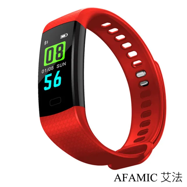 【AFAMIC 艾法原廠正貨】2入超值組-CN7+M5 智能心率運動手環(心率監測 智慧手環 訊息顯示 買1送1)