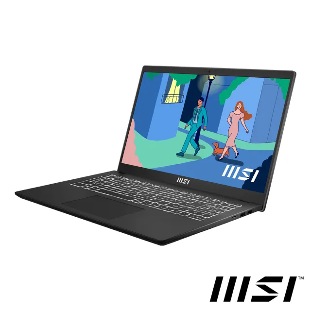 【MSI 微星】15吋i5輕薄效能筆電(Modern 15/i5-1235U/16G/512G/W11/B12M-435TW)