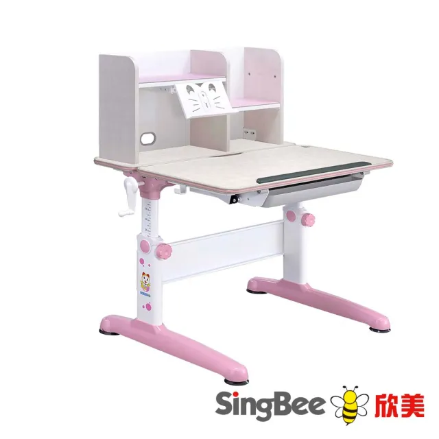 【SingBee 欣美】寬90cm 兒童書桌SBS-601&611(書桌 兒童書桌 升降桌)
