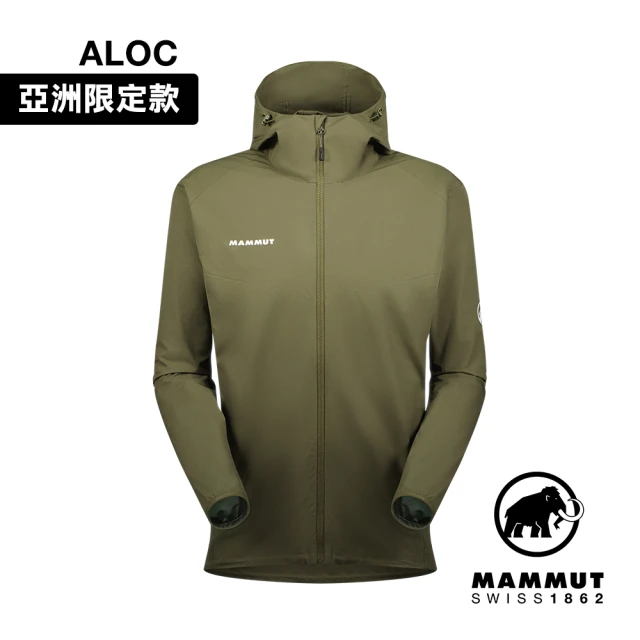 Mammut 長毛象 GRANITE SO Hooded Jacket AF Men 防潑水軟殼連帽外套 綠鬣蜥 男款 #1011-00322