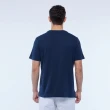 【JEEP】男裝 時尚經典品牌LOGO短袖T恤(深藍)