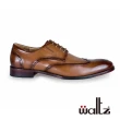 【Waltz】質感皮鞋- 經典雕花 測V 紳士鞋 真皮皮鞋(4W111080-06 華爾滋皮鞋)