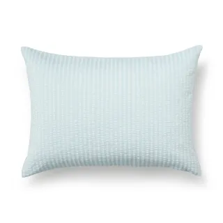 【MUJI 無印良品】棉凹凸織枕套/43/藍色