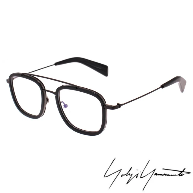 Y-3 山本耀司Y-3 山本耀司 Yohji Yamamoto 方型時尚前衛光學眼鏡(黑-YY1026-002)