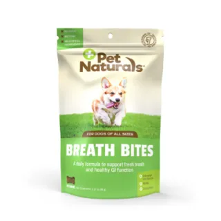 【美國PetNaturals 寶天然】健康嚼錠-口氣好好犬嚼錠 60粒/3.17oz（90g）*2包組
