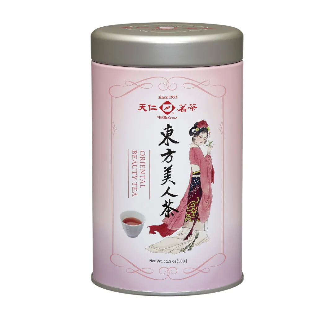 【天仁茗茶】台灣東方美人茶茶葉50g*2罐