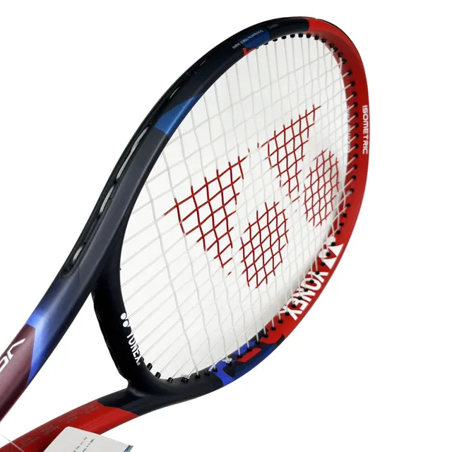 【YONEX】硬式網球拍穿線拍紅X藍(VCOREACE)