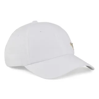 【PUMA】帽子 運動帽 棒球帽 遮陽帽 Gold Metal 白 02536302