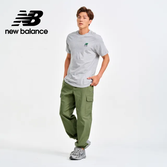 【NEW BALANCE】NB 工裝風大口袋長褲_男性_軍綠色_AMP41579DEK(亞版 版型正常)