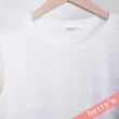 【betty’s 貝蒂思】優雅滿版蕾絲短袖T-shirt(白色)