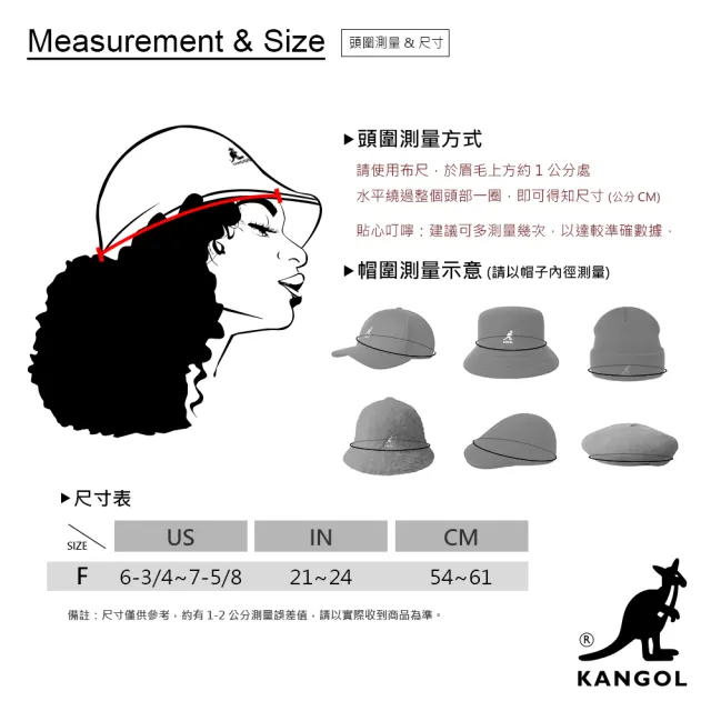 【KANGOL】VINTAGE 棒球帽(淺灰色)