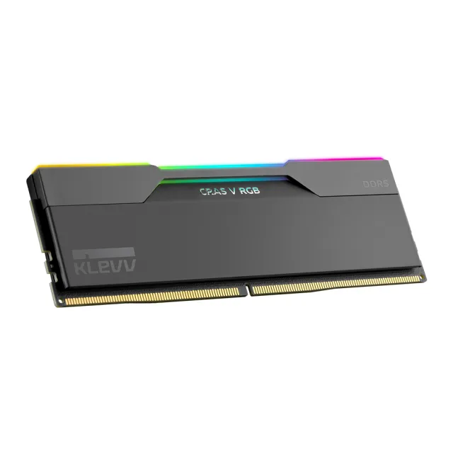 【KLEVV 科賦】CRAS V DDR5 6000MHz 32GBx2 桌上型記憶體 黑