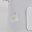 【YU Living 信歐傢居】日本進口 日系軟萌動物化妝包 貓咪 小兔(2色/濕紙巾包 小包 收納包)