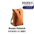 【BROOKS】Pickwick 帆布後背包 26L 黑色/灰色/深藍/鼠尾草綠/鵝黃色/森林綠/褐色(B2BK-XXX-XXPWCN)