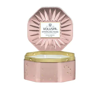【美國Voluspa】華麗年代系列八角形錫盒 340g 香氛蠟燭(多款任選)
