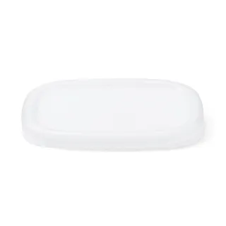 【MUJI 無印良品】琺瑯保存容器/簡易式用蓋/小 約寬10*深12*高1 cm