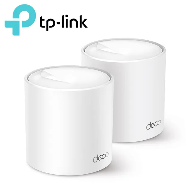 【TP-Link】Deco X50 AX3000 完整家庭 Mesh Wi-Fi 6 系統 2入組