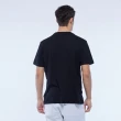 【JEEP】男裝 品牌LOGO星星圖騰短袖T恤(黑色)