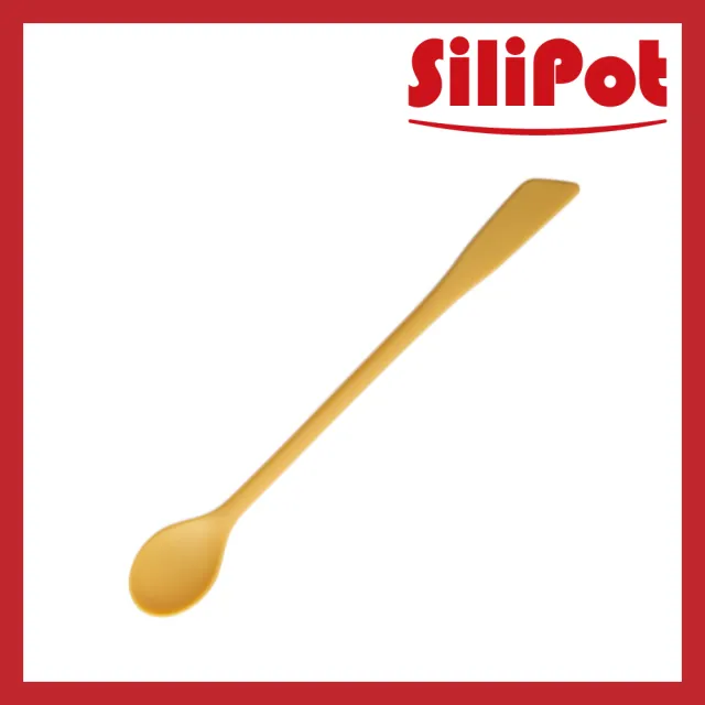 【Silipot】韓國頂級白金矽膠抹醬湯匙(100%韓國產白金矽膠製作)