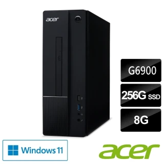 【Acer 宏碁】G6900雙核電腦(Aspire XC-1760/G6900/8G/256G SSD/W11)