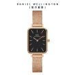 【Daniel Wellington】DW 手錶  Quadro系列 20X26、22X22 小方錶(多款任選)
