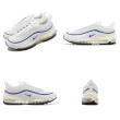 【NIKE 耐吉】休閒鞋 Wmns Air Max 97 女鞋 白 藍 厚底 子彈 氣墊 反光(FJ5482-100)