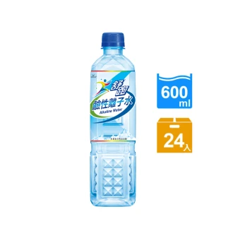 【舒跑】鹼性離子水600mlx24入/箱(新舊包裝隨機出貨)