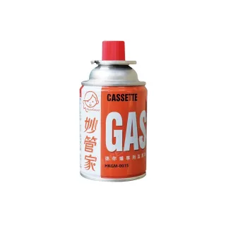 【妙管家】120g 迷你爐專用瓦斯罐 15罐組(通用瓦斯罐、迷你爐專用)