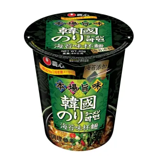 【NONG SHIM】農心 海苔味杯麵(65g)