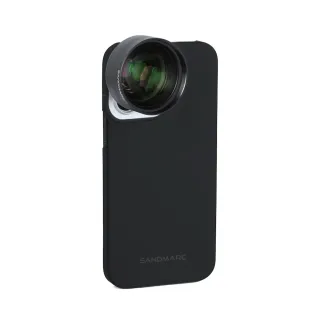 【SANDMARC】《 升級版 》12X 100mm HD手機微距鏡頭(含夾具 及 iPhone13ProMax 背蓋)