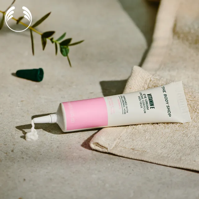 【THE BODY SHOP 美體小舖】維他命E保水修護眼霜-15ML(眼部保養)