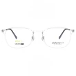 【Alphameer】Slim系列 方框光學眼鏡(透明#AM3634 C9)
