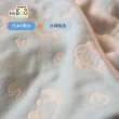 【HiBOU 喜福】日本6重紗幼童呼呼大睡被_100X140cm_L號(包巾新生兒被子午睡被蓋毯)