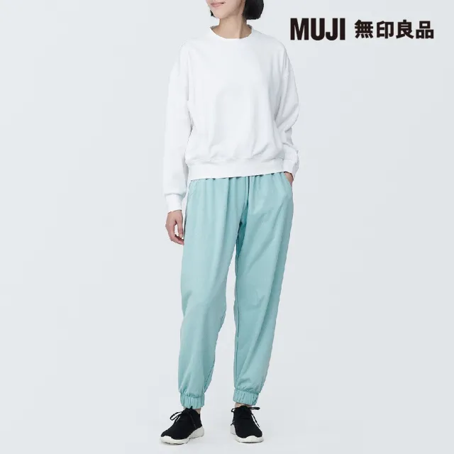 【MUJI 無印良品】女抗UV速乾聚酯纖維裏毛長褲(共4色)