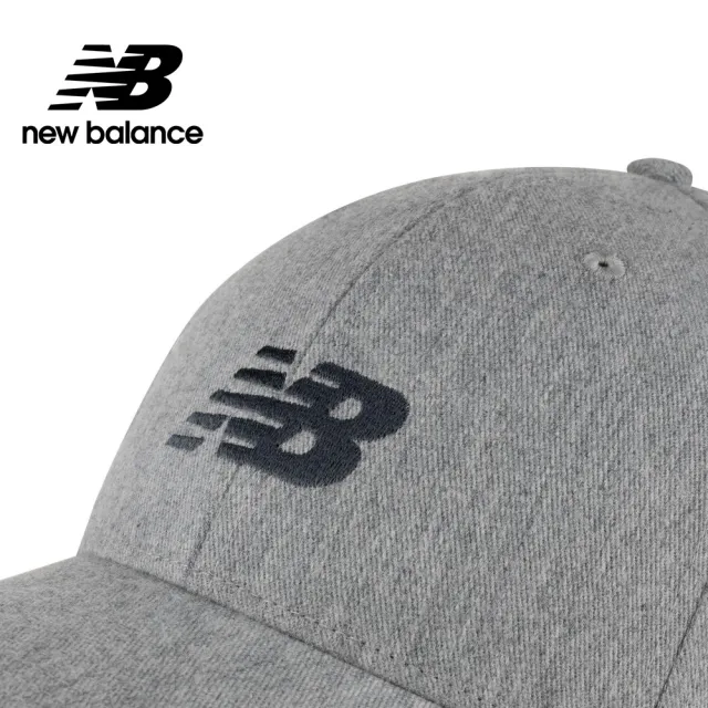 【NEW BALANCE】NB 斜紋布老帽/棒球帽_中性_灰色_LAH41013AG