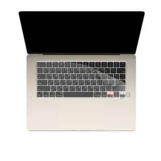 【ZIYA】Apple MacBook Air13/Air15 鍵盤保護膜(超透TPU材質)