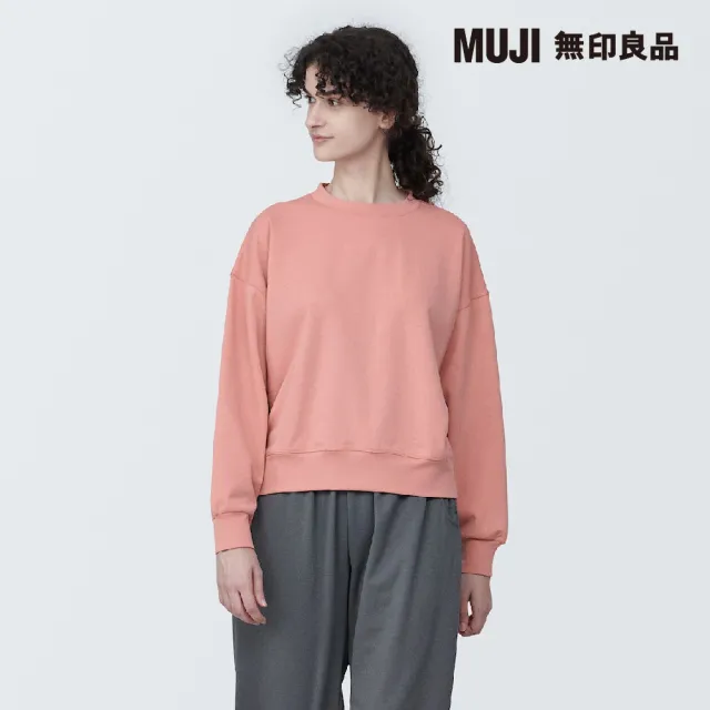 【MUJI 無印良品】女抗UV速乾聚酯纖維圓領衫(共4色)