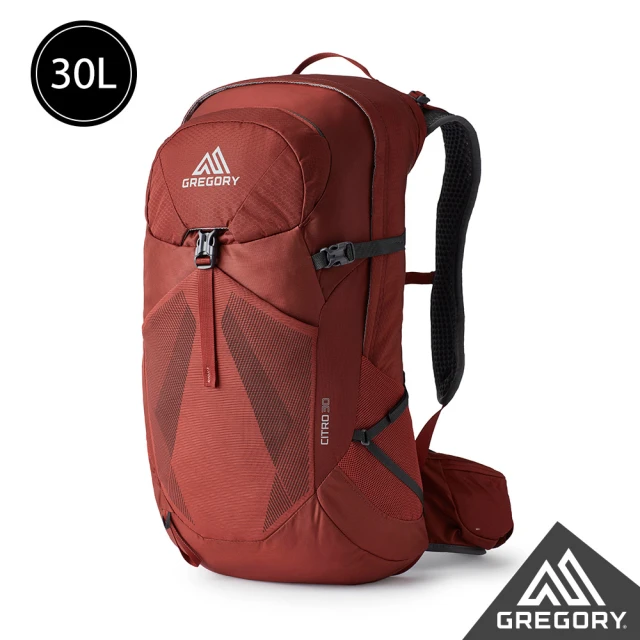 Gregory 30L CITRO 多功能 登山背包 後背包 登山包 水袋包(磚石紅)