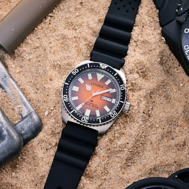 【CITIZEN 星辰】PROMASTER 200米潛水機械錶-41mm/4色可選 雙11 送禮(NY0120-01X//NY0121-09X/NY0129-07L)