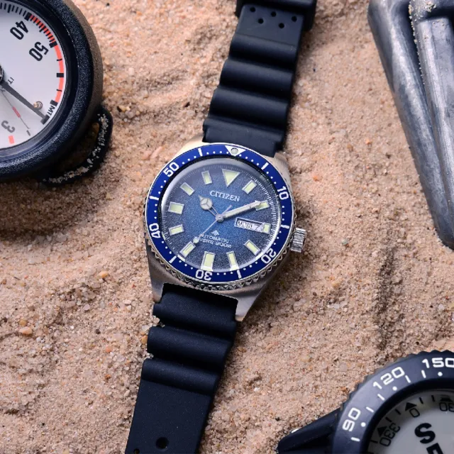 【CITIZEN 星辰】PROMASTER 200米潛水機械錶-41mm/4色可選 雙11 送禮(NY0120-01X//NY0121-09X/NY0129-07L)