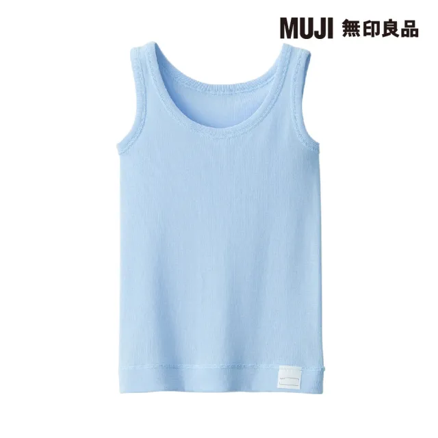 【MUJI 無印良品】幼兒有機棉清爽舒適坦克背心(共2色)