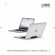 【UAG】(U) Macbook Air 13吋（2022/2024）耐衝擊輕量保護殼-透明(M2/M3保護殼)